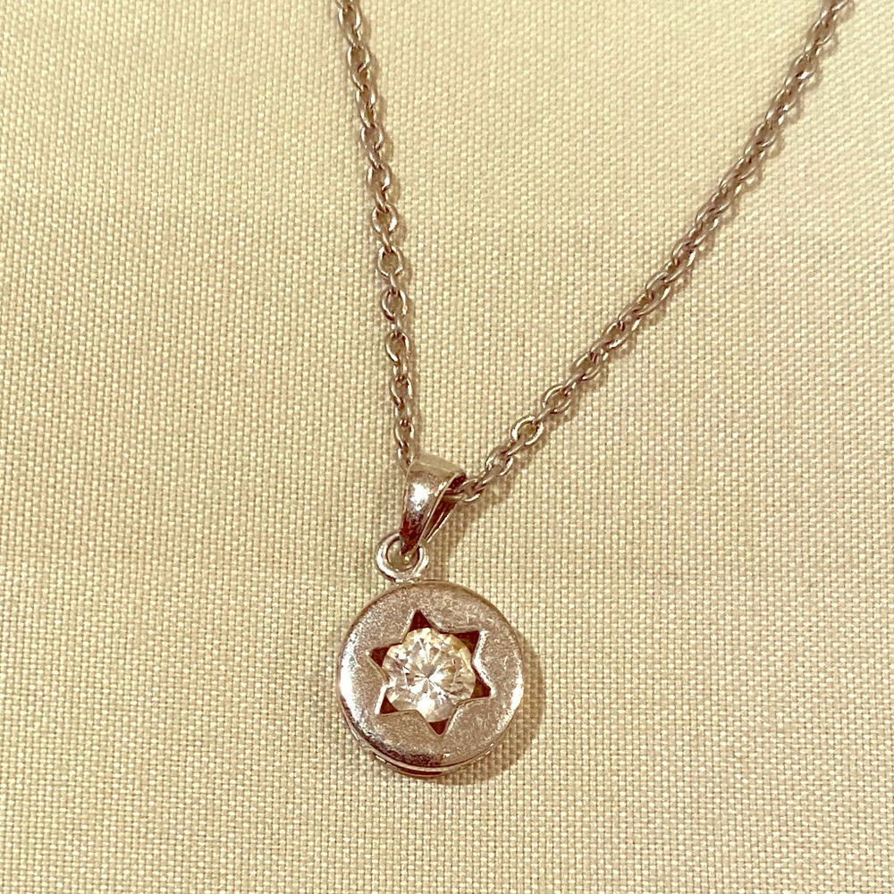 Jewish star necklace and chain